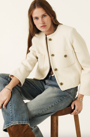 Ba&sh Meredith Bouclé Jacket