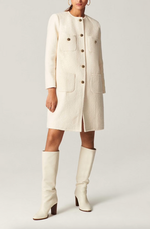 Ba&sh Matteo Bouclé Coat