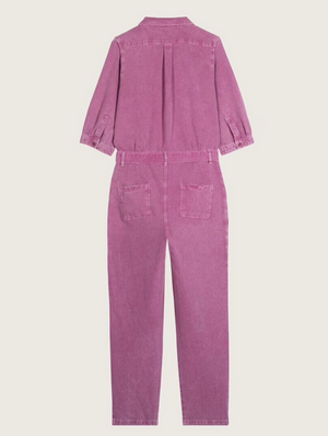 Ba&sh Frida Chambray Utility Jumpsuit