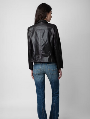 Zadig & Voltaire Liam Leather Jacket - Current Collection