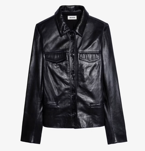 Zadig & Voltaire Liam Leather Jacket - Current Collection