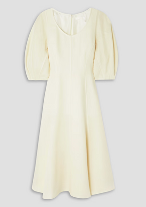 Chloé Wool and Cashmere-Blend Midi Dress