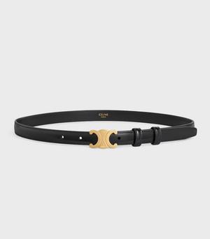 Celine Small Triomphe Leather Belt