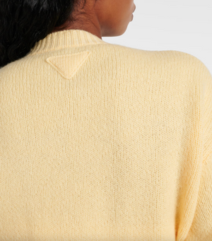 Prada Multi-Pocket Oversized Cashmere Cardigan
