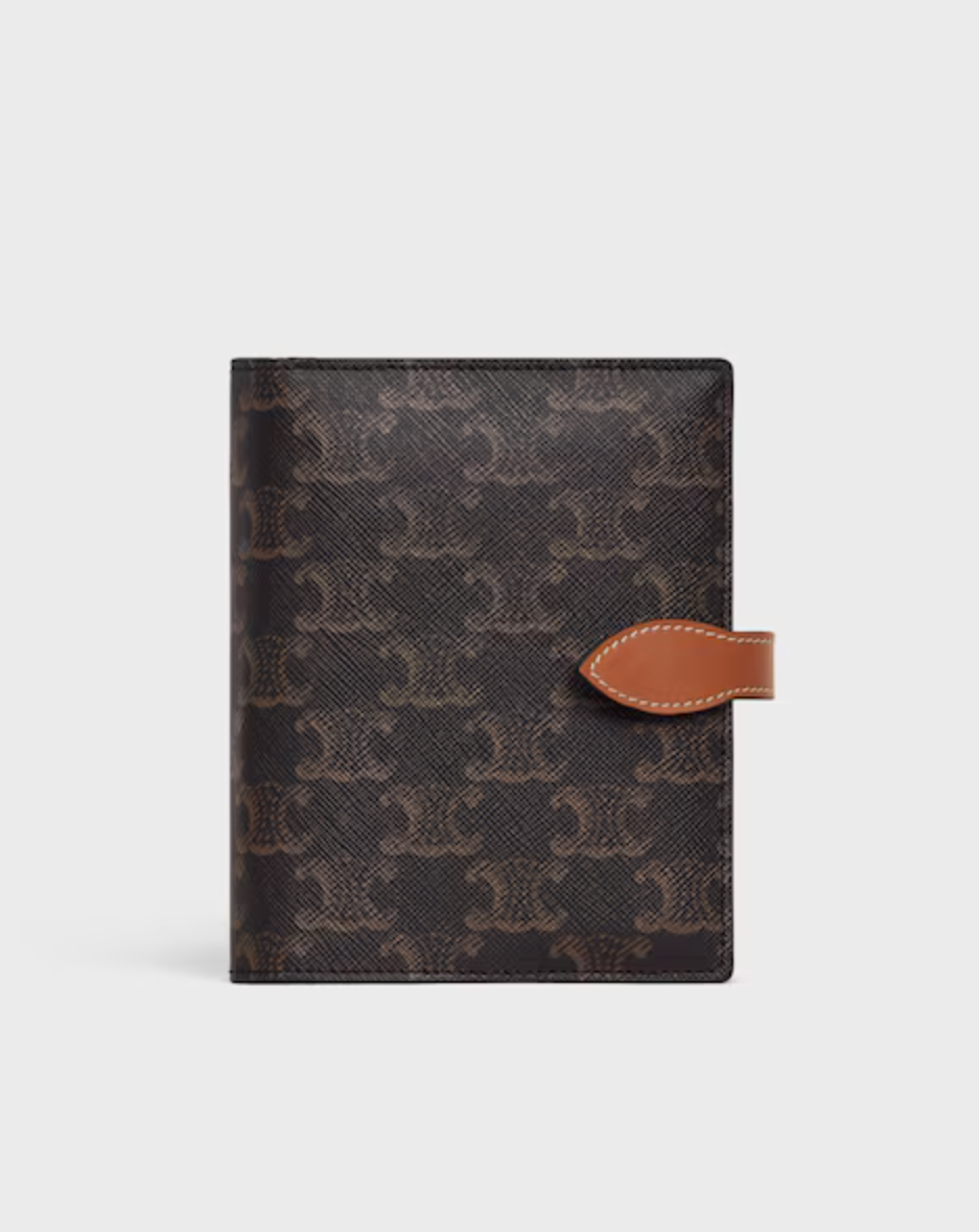Celine Triomphe Canvas and Calfskin Travel Kit