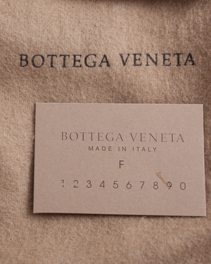 Bottega Veneta Knot Satin and Watersnake Clutch Bag