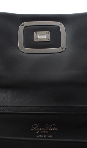 Roger Vivier Viv' Choc Padded Leather Shoulder Bag