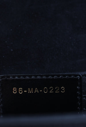 Dior 30 Montaigne Avenue Bag in Black Calfskin
