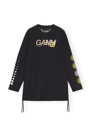 Ganni Active Layered Long Sleeved T-Shirt