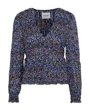 Isabel Marant Etoile Nibel Floral Printed Blouse