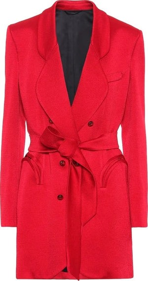 Blazé Milano Royal Delight Sunshine Belted Blazer