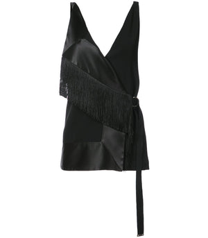 Altuzarra Cheyanne Fringe Wrap Top
