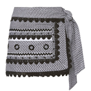 Dodo Bar Or Aviva Wrap Cotton Mini Skirt