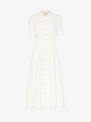 Mara Hoffman Lorelei Linen and Cotton-Blend Midi Shirtdress