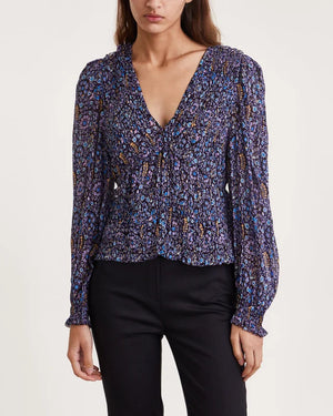 Isabel Marant Etoile Nibel Floral Printed Blouse