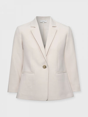 Vince Shrunken Crepe Blazer