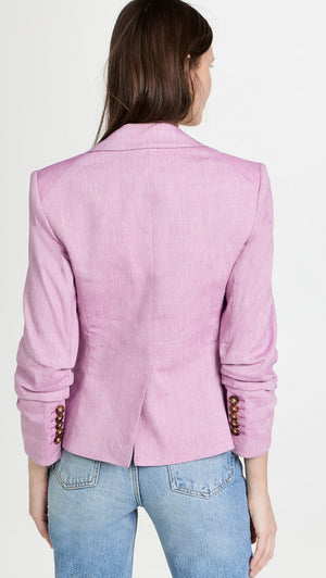 Veronica Beard Aaliyah Linen-Blend Blazer