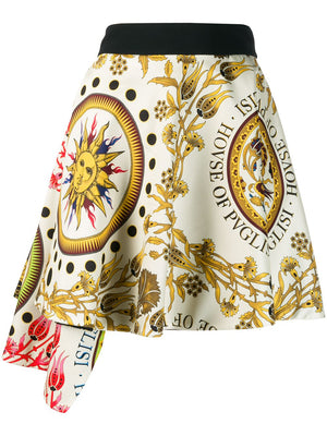 Fausto Puglisi Printed Asymmetric Skirt