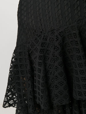 Philosophy di Lorenzo Serafini Tiered Lace Midi Skirt