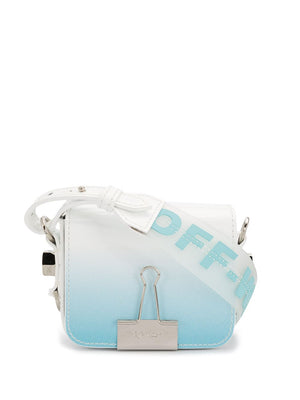 Off-White Baby Binder Gradient Leather Flap Bag - Current Season