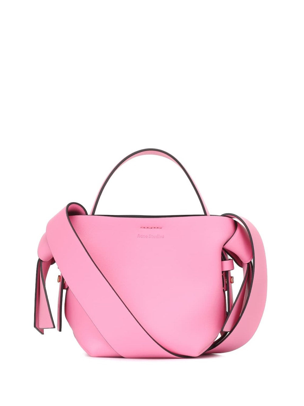Acne Musubi Micro Knotted Leather Shoulder Bag