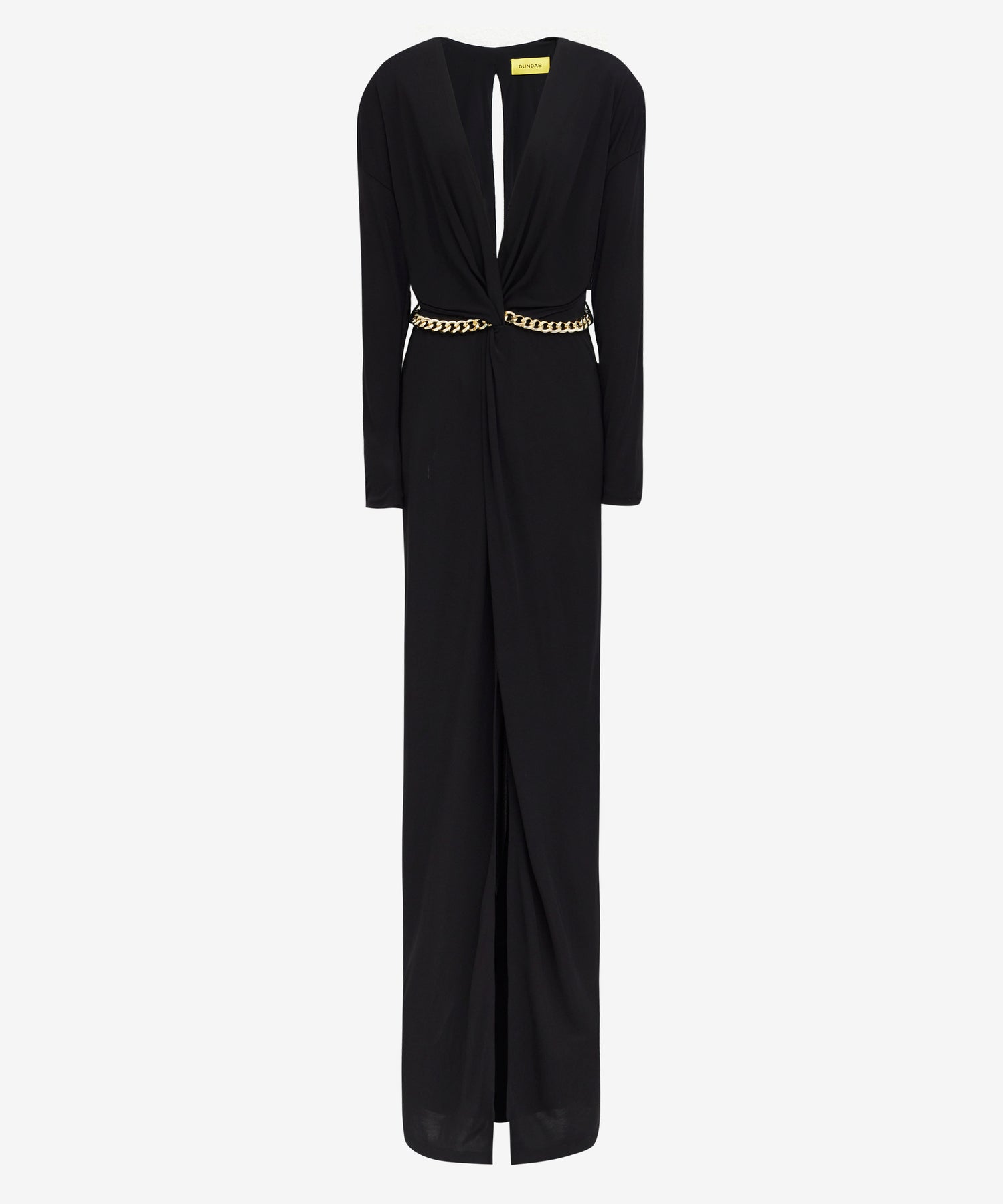 Dundas 'Garbo' Chain-Embellished Gown - Current Season - Closet Upgrade Dundas 'Garbo' Chain-Embellished Gown - Current Season - Closet Upgrade