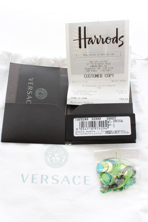 Versace 'Virtus' Mini Embellished Leather Shoulder Bag
