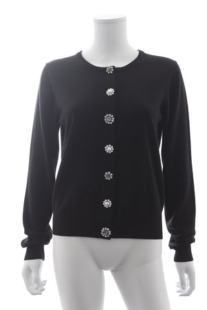 Markus Lupfer Embellished Merino Wool Cardigan