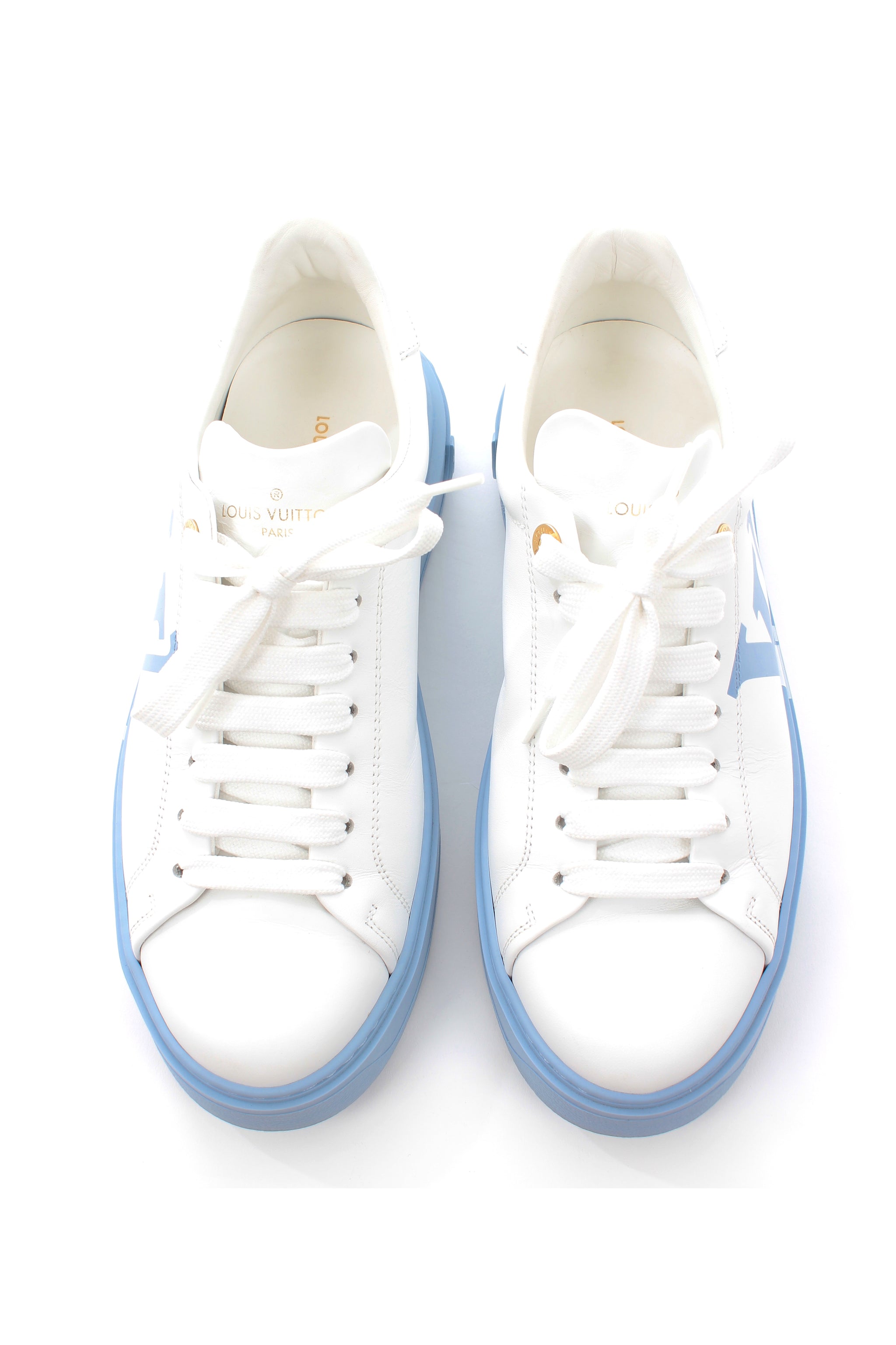 Louis Vuitton Time Out Leather Sneakers - Closet Upgrade