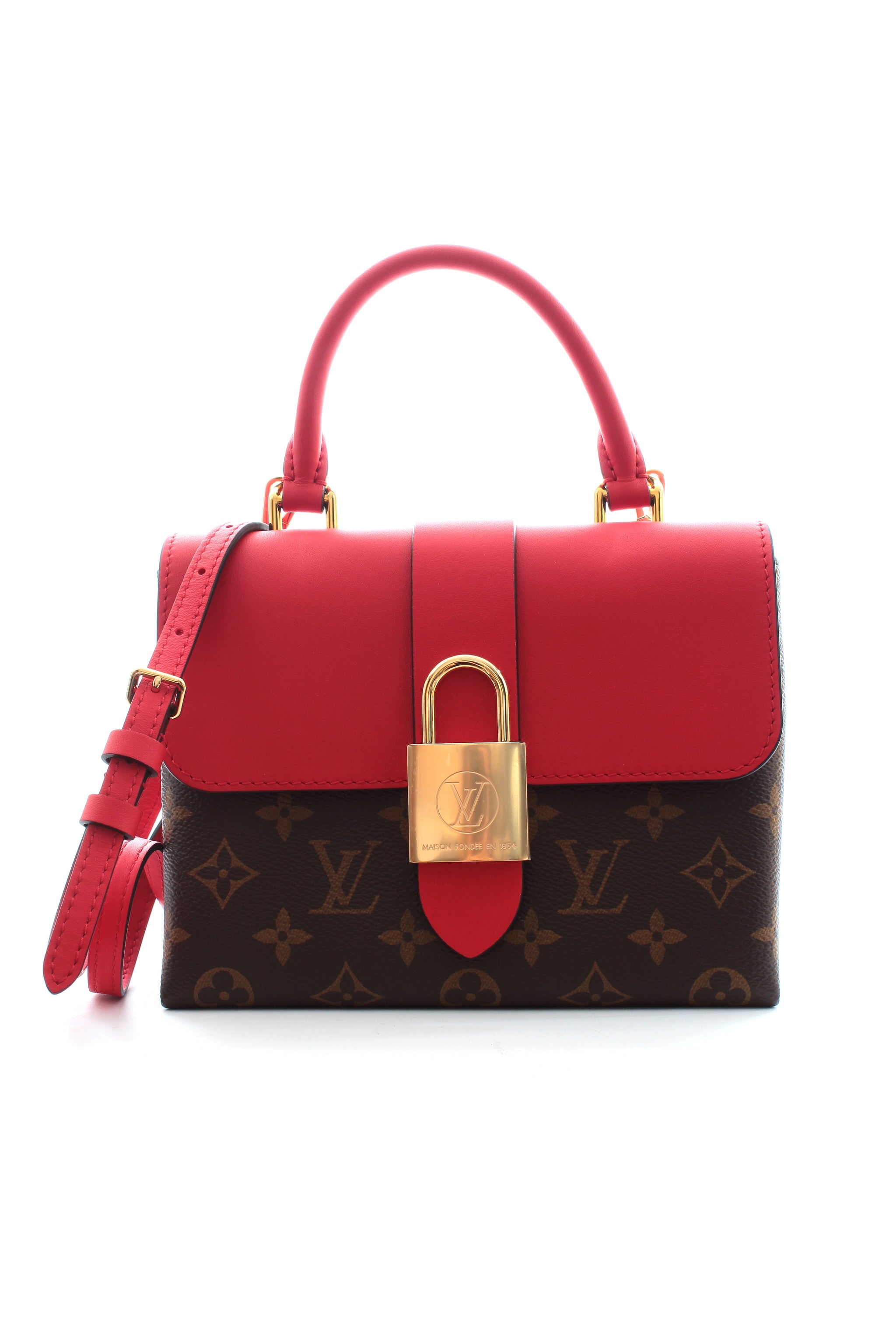 LOCKY Bb Handbag, Red, One Size