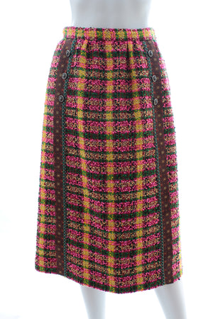 Gucci Wool-Blend Tweed Skirt - Cruise 2020 Runway Collection - Current Season