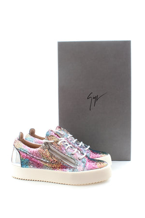Giuseppe Zanotti 'Gail' Low Top Glitter Sneakers
