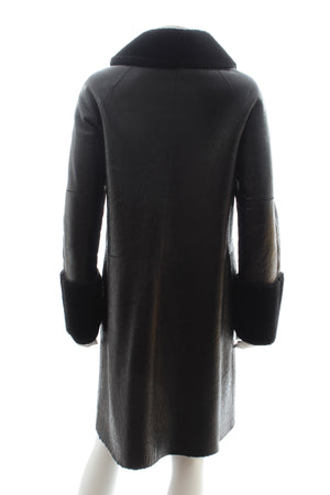 Michael Kors Collection Merino Shearling Coat