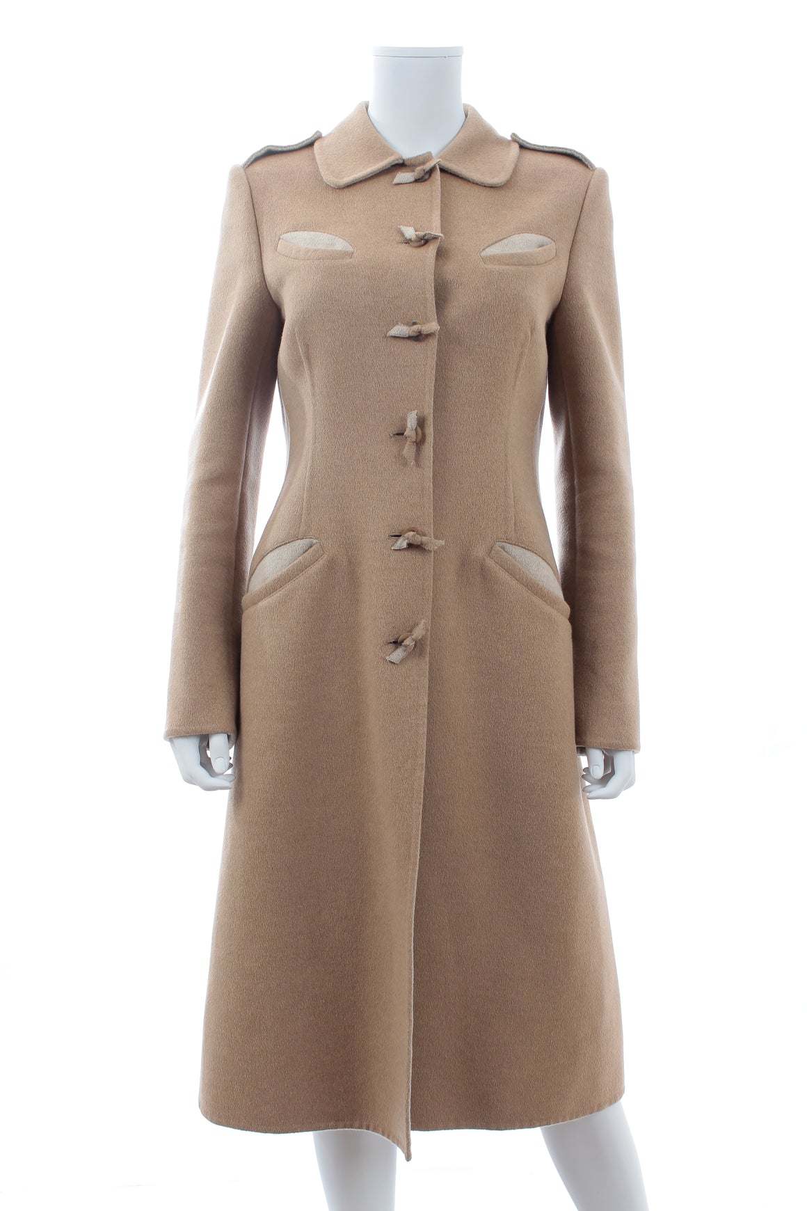 Prada Wool-Angora Long Coat