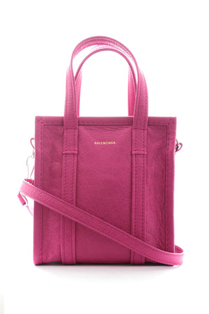 Balenciaga Bazar Leather Shopper Bag XXS