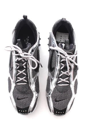 Nike x Stussy Air Zoom Spiridon Cage 2 Sneakers - Pure Platinum