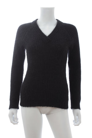 Balmain Mohair-Blend Knit Sweater