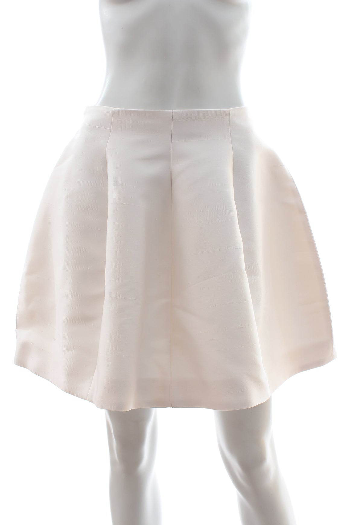 Louis Vuitton Bubble Slub Silk-Blend Skirt