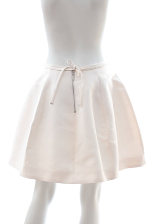 Louis Vuitton Bubble Slub Silk-Blend Skirt