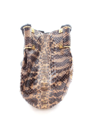 Kara Ross Python Shoulder Bag