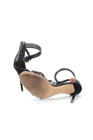 Malone Souliers x Roksanda 'Ethel' Knotted Leather Sandals