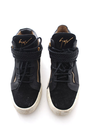 Giuseppe Zanotti May London High-Top Leather Sneakers