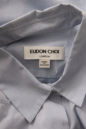 Eudon Choi Cut-out Short Sleeve Blouse