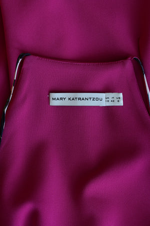 Mary Katrantzou 'Garnet' Sleeveless Crepe Top