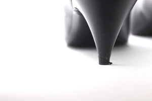 Saint Laurent Studded Bow-Detail Leather Pumps