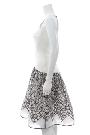 Maticevski 'Vector' Embroidered Sleeveless Dress