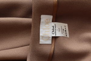 Chloé Wool Collarless Coat
