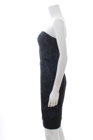 Diane Von Furstenberg 'Isabella' Lace Panelled Bustier Dress