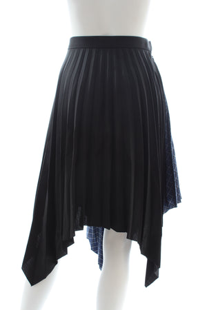 Acne Studios Islie Asymmetric Pleated Skirt