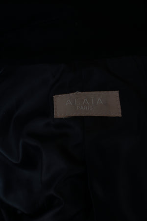 Alaïa Wool-Crepe Tailored Jacket